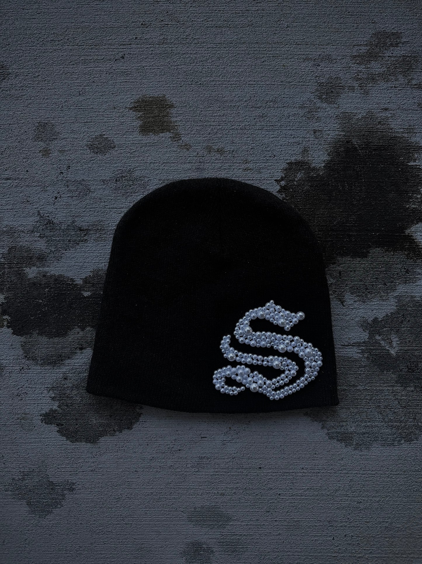SAINT Pearl Logo Beanie